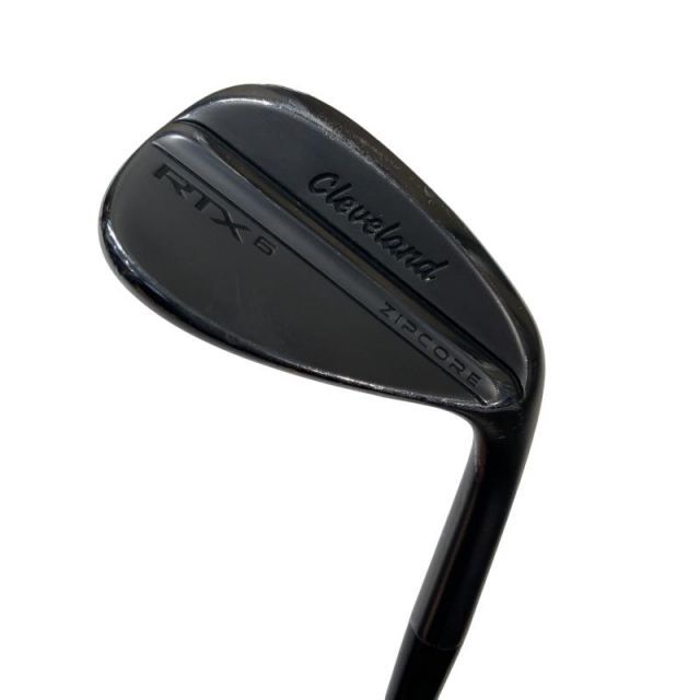 【中古】 クリーブランド Cleveland RTX-6 ZIPCORE ブラックサテン 54°/12° FULL ウェッジ WG Dynamic Gold (フレックスS) メンズ 男性用 右利き 右用 Dランク ゴルフクラブ