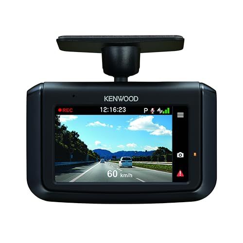 ケンウッド(Kenwood)前方撮影ドライブレコーダー DRV-R30S 3年保証 日本製 HDR搭載 昼夜問わず鮮明な録画を実現(沖縄・離島の方不可)