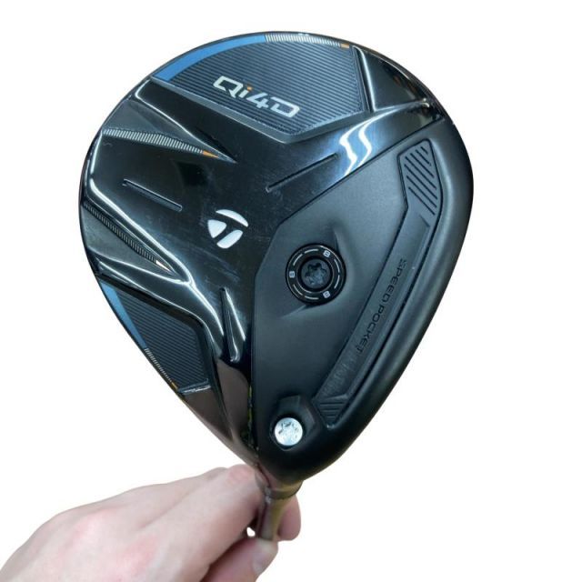 【中古】 テーラーメイド Qi4D 5W フェアウェイウッド FW REAX 65(Qi4D FW) (フレックスS) メンズ 男性用 右利き 右用 Cランク ゴルフクラブ