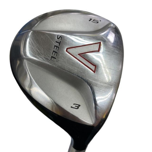 【中古】 テーラーメイド V STEEL 15° USA フェアウェイウッド FW M.A.S.2 ULTRALITE (フレックスS) メンズ 男性用 右利き 右用 Cランク ゴルフクラブ