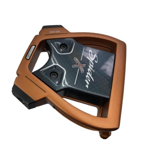 【中古】 テーラーメイド Spider X COPPER/WHITE スモールスラント 34インチ パター PT スチール(ブラック) (フレックスその他) メンズ 男性用 右利き 右用 Cランク ゴルフクラブ
