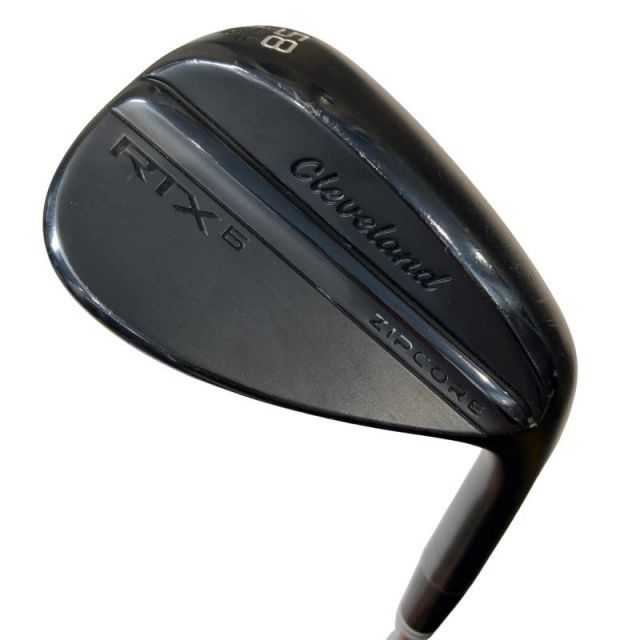 【中古】 クリーブランド Cleveland RTX-6 ZIPCORE ブラックサテン 58°/12° FULL ウェッジ WG Dynamic Gold (フレックスS) メンズ 男性用 右利き 右用 Cランク ゴルフクラブ