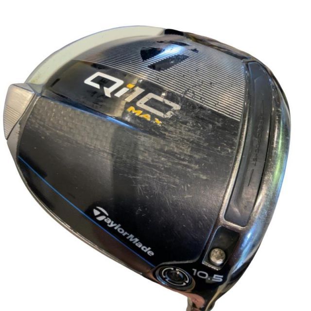 【中古】 テーラーメイド Qi10 MAX 10.5° ドライバー DR Diamana BLUE TM50(Qi10 DR) (フレックスS) メンズ 男性用 右利き 右用 Dランク ゴルフクラブ