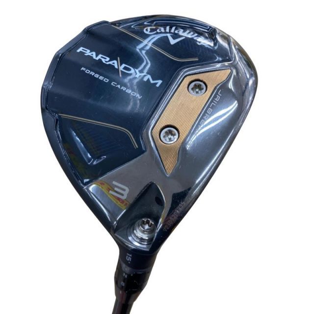 【中古】 キャロウェイ PARADYM 3W フェアウェイウッド FW リシャフト (フレックスその他) メンズ 男性用 右利き 右用 Cランク ゴルフクラブ