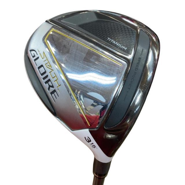 【中古】 テーラーメイド STEALTH GLOIRE 3W フェアウェイウッド FW SPEEDER NX for TM(FW) (フレックスR) メンズ 男性用 右利き 右用 Cランク ゴルフクラブ