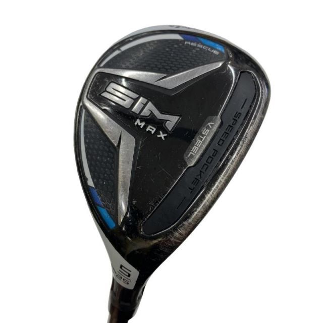 【中古】 テーラーメイド SIM MAX U5 ユーティリティ UT TENSEI BLUE TM60(UT) (フレックスS) メンズ 男性用 右利き 右用 Dランク ゴルフクラブ