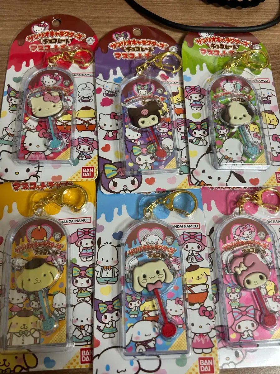 サンリオキャラクターチョコレートキーホルダー