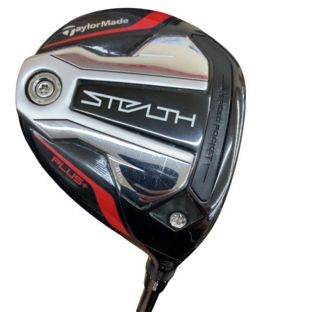 【中古】 テーラーメイド STEALTH PLUS+ 3W フェアウェイウッド FW TENSEI SILVER TM50(STEALTH FW) (フレックスS) メンズ 男性用 右利き 右用 Cランク ゴルフクラブ