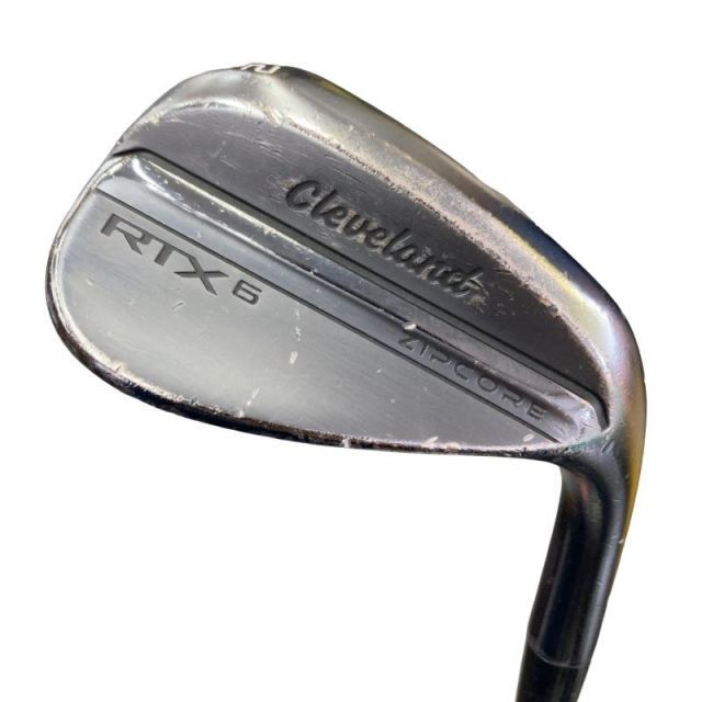 【中古】 クリーブランド Cleveland RTX-6 ZIPCORE ブラックサテン 52°/10° MID ウェッジ WG NS PRO 950GH neo (フレックスS) メンズ 男性用 右利き 右用 Dランク ゴルフクラブ