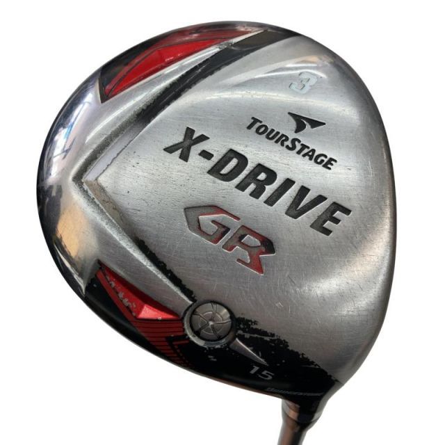 【中古】 ブリヂストン TOURSTAGE X-DRIVE GR(2010) 3W フェアウェイウッド FW Tour AD B10-03w (フレックスS) メンズ 男性用 右利き 右用 Cランク ゴルフクラブ 4,415円