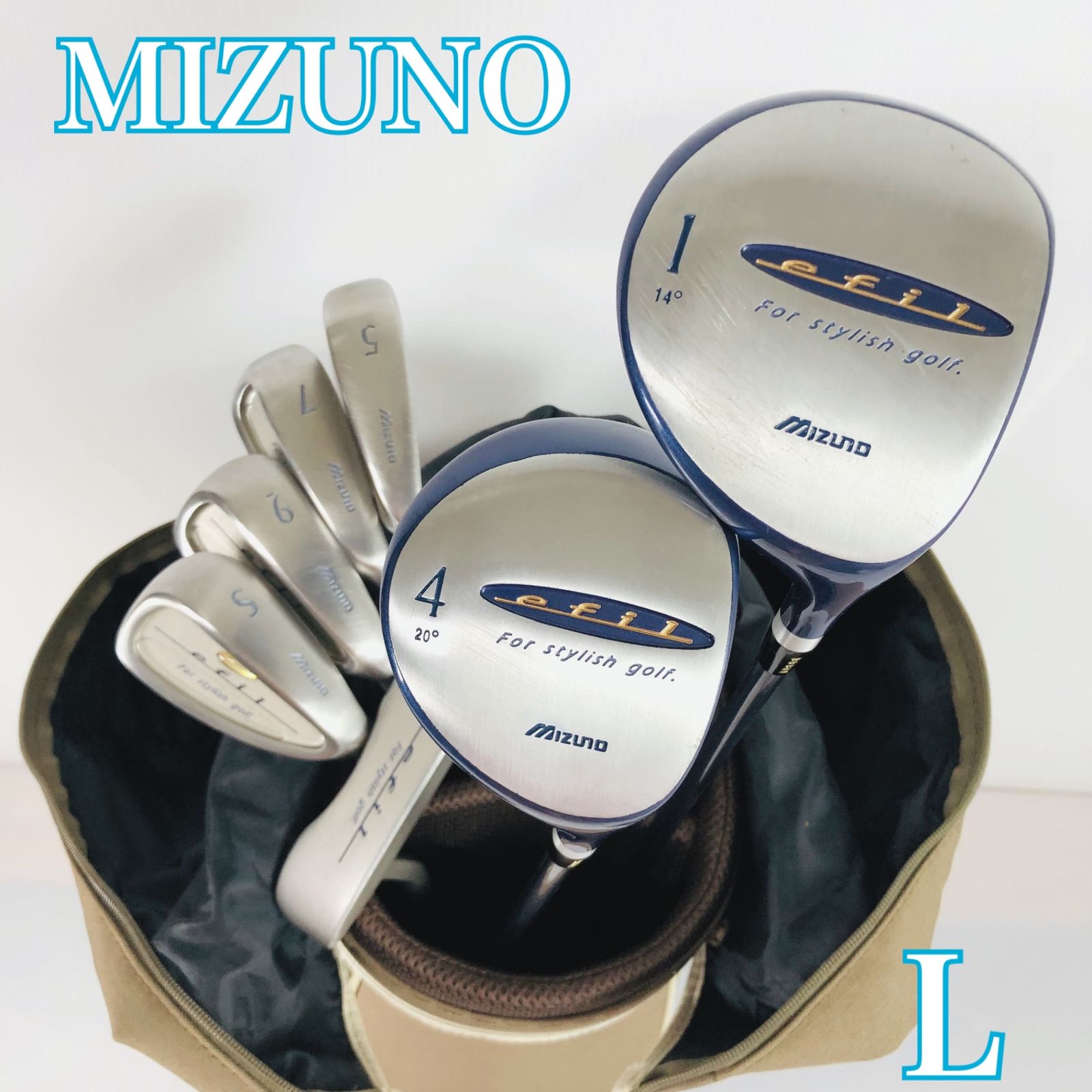 レディース MIZUNO ミズノ efil エフィル ゴルフクラブセット ゴルフ 