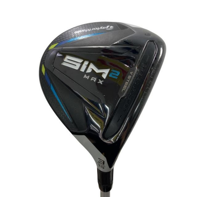 【中古】 テーラーメイド SIM2 MAX 3W フェアウェイウッド FW Speeder 661 EVOLUTION VII (フレックスS) メンズ 男性用 右利き 右用 Cランク ゴルフクラブ