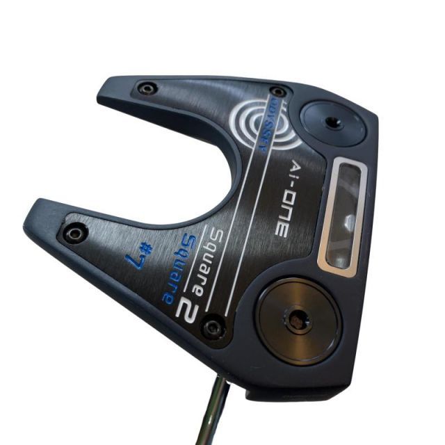 【中古】 オデッセイ Ai-ONE SQUARE 2 SQUARE #7 34インチ パター PT STROKE LAB 90 スチール (フレックスその他) メンズ 男性用 右利き 右用 Bランク ゴルフクラブ