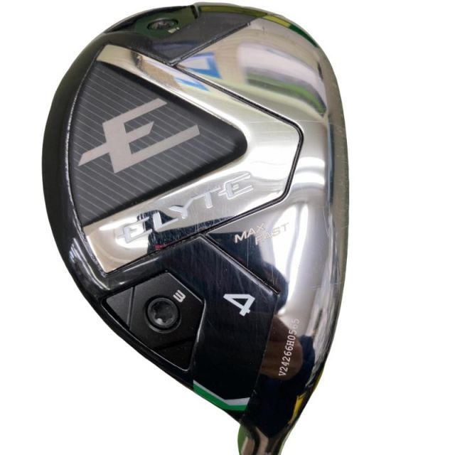 【中古】 キャロウェイ ELYTE MAX FAST U4 ユーティリティ UT LIN-Q GREEN 40 for CW(ELYTE UT) (フレックスSR) メンズ 男性用 右利き 右用 Cランク ゴルフクラブ