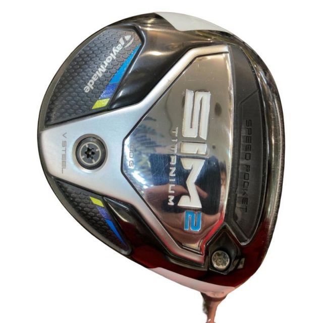 【中古】 テーラーメイド SIM2 3W フェアウェイウッド FW 純正特注シャフト (フレックスX) メンズ 男性用 右利き 右用 Cランク ゴルフクラブ