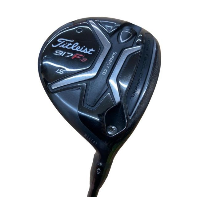【中古】 タイトリスト 917 F2 15° フェアウェイウッド FW Titleist Speeder 517 (フレックスS) メンズ 男性用 右利き 右用 Cランク ゴルフクラブ