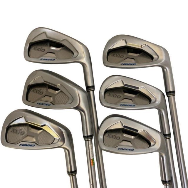 【中古】 ダンロップ XXIO FORGED(2015) 6S アイアンセット IR XXIO MX5000 (フレックスS) メンズ 男性用 右利き 右用 Cランク ゴルフクラブ