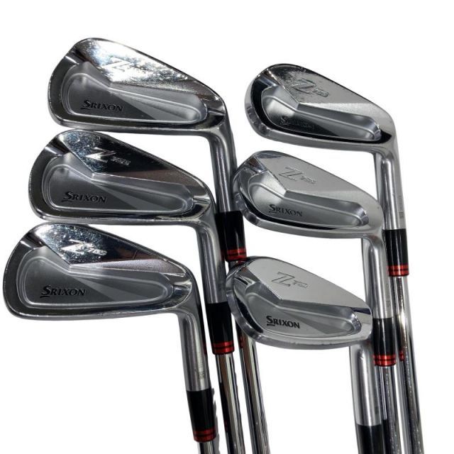 【中古】 ダンロップ SRIXON Z765 6S(レッド) アイアンセット IR Dynamic Gold D.S.T (フレックスS) メンズ 男性用 右利き 右用 Dランク ゴルフクラブ