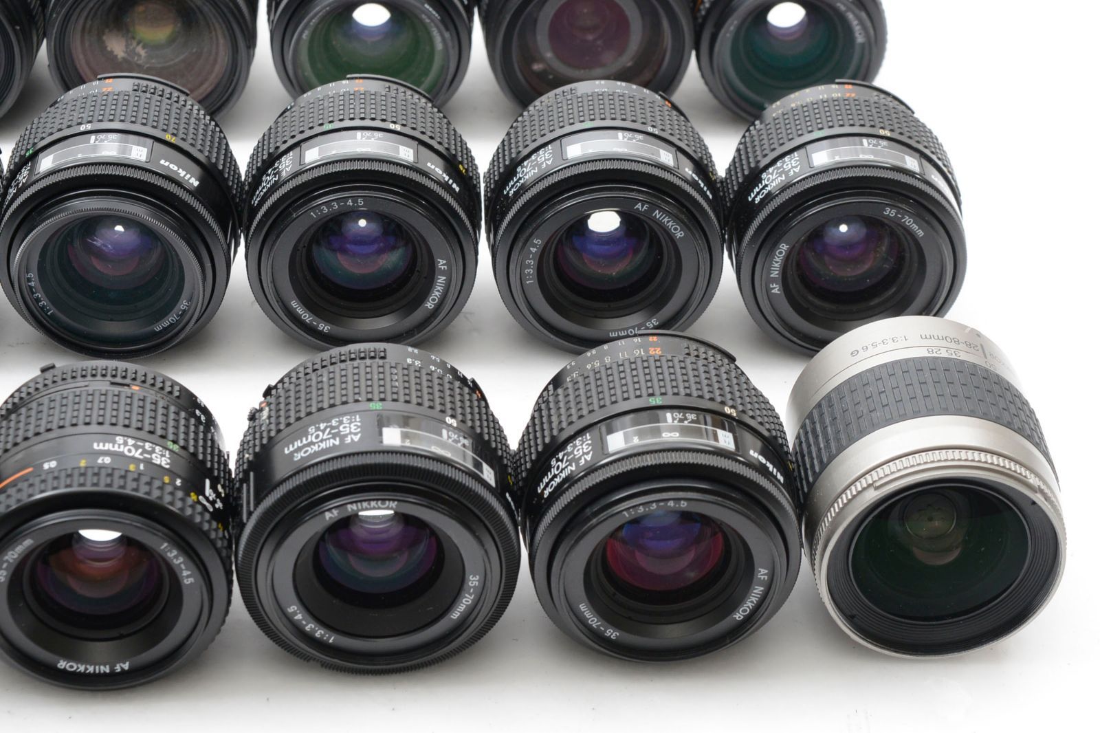 ジャンク》 30本 Nikon ニコン レンズまとめ AF Nikkor 35-80 75-300