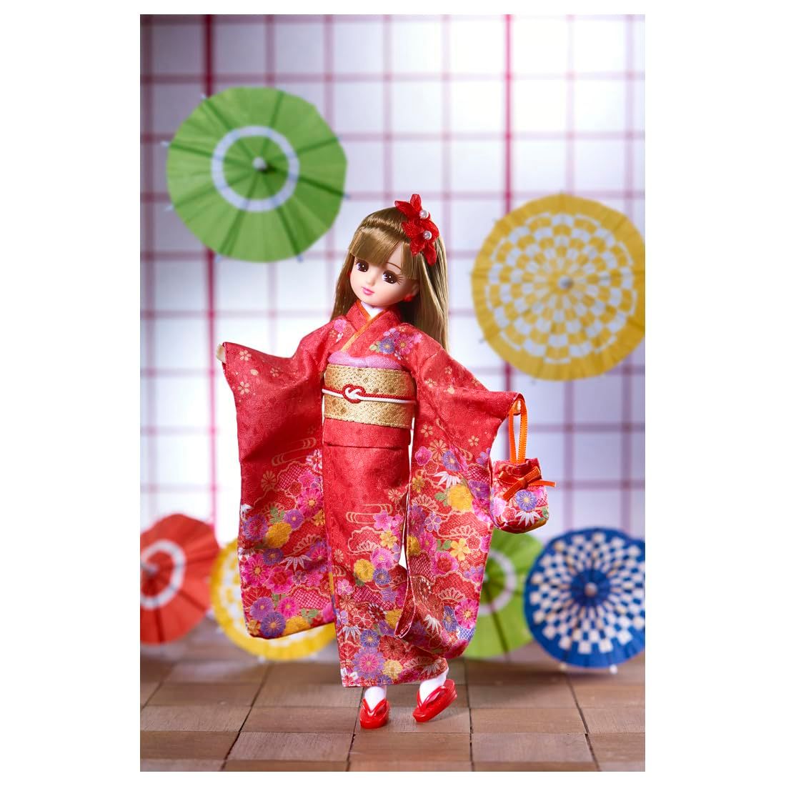 LD-30 リカちゃん タカラトミー Kimonoリカちゃん | 紅 ドール LICCA