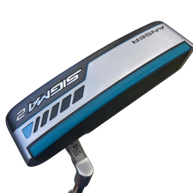 【中古】 ピン SIGMA 2 ANSER プラチナム 33インチ(PP58) パター PT スチール (フレックスその他) メンズ 男性用 右利き 右用 Cランク ゴルフクラブ