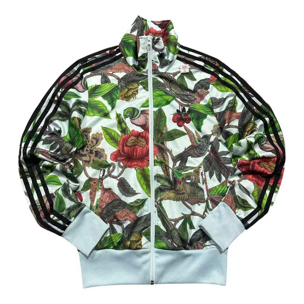 (即納) adidas アディダス フローラル ファイヤーバード ビックロゴ トラックジャージ