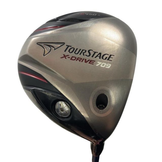 【中古】 ブリヂストン TOURSTAGE X-DRIVE 709 D450 8.5° ドライバー DR Tour AD GT-6 (フレックスS) メンズ 男性用 右利き 右用 Cランク ゴルフクラブ