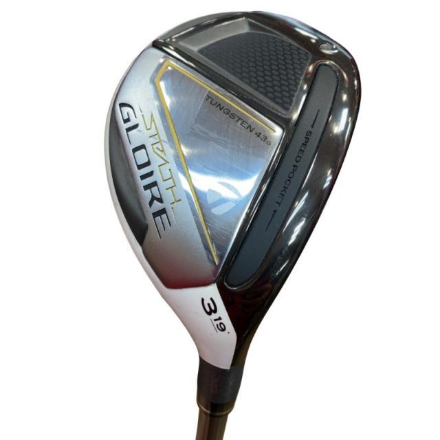 【中古】 テーラーメイド STEALTH GLOIRE U3 ユーティリティ UT SPEEDER NX for TM(UT) (フレックスR) メンズ 男性用 右利き 右用 Cランク ゴルフクラブ