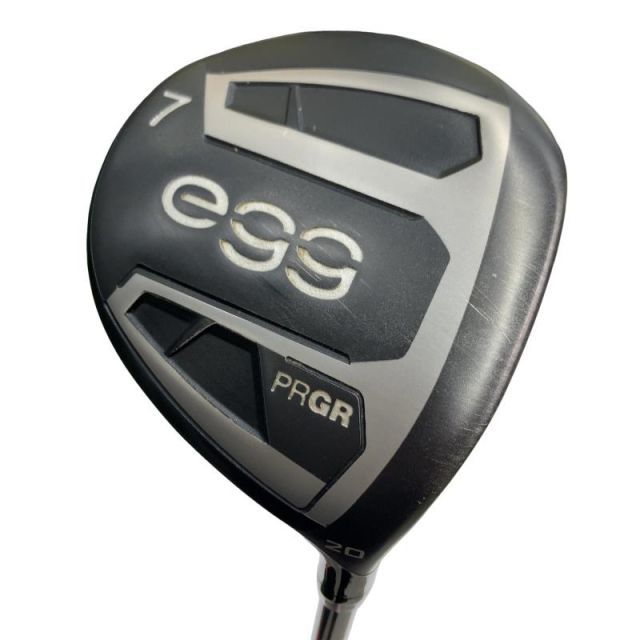【中古】 プロギア egg(2019) 7W フェアウェイウッド FW eggオリジナルカーボン (フレックスSR) メンズ 男性用 右利き 右用 Cランク ゴルフクラブ