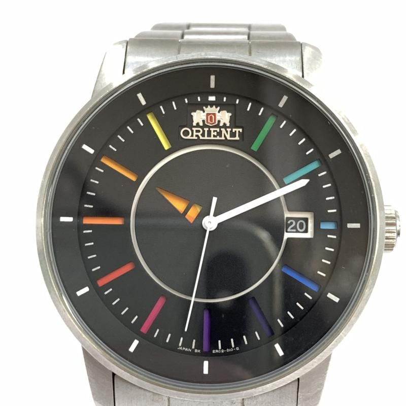 中古】ORIENT ディスクレインボー 自動巻き ER02-C8-B オリエント[92