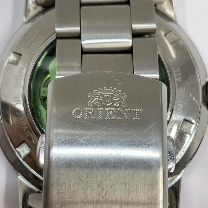 中古】ORIENT ディスクレインボー 自動巻き ER02-C8-B オリエント[92