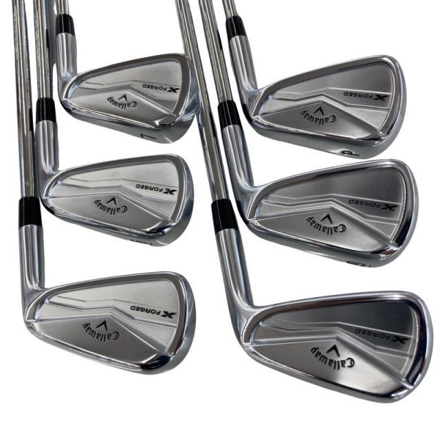 【中古】 キャロウェイ X FORGED(2024) 6S アイアンセット IR NS PRO MODUS3 TOUR105 (フレックスS) メンズ 男性用 右利き 右用 Bランク ゴルフクラブ