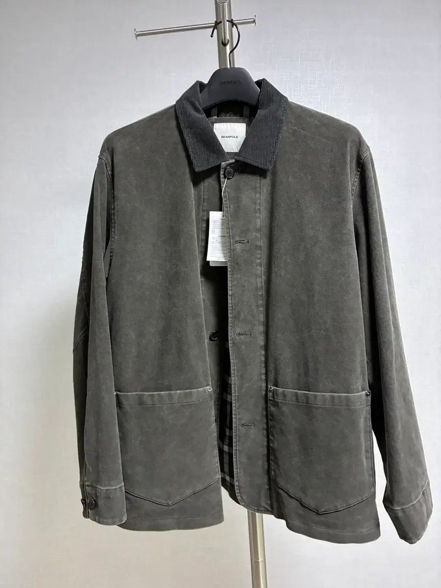 M) ビーンポール ワークジャケット グレーオリーブ 25fw
