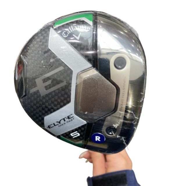 【中古】 キャロウェイ ELYTE MAX FAST 5W フェアウェイウッド FW LIN-Q GREEN 40 for CW(ELYTE FW) (フレックスR) メンズ 男性用 右利き 右用 Aランク ゴルフクラブ