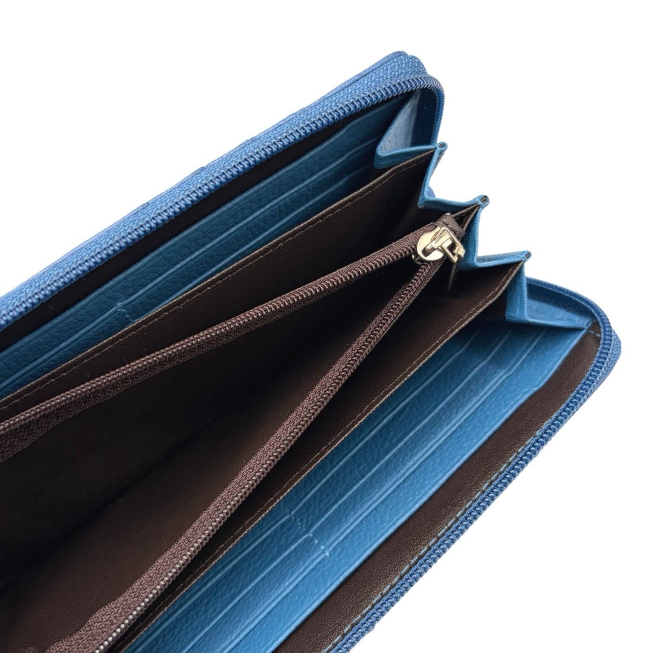 新品✤未使用【OSTRICH／オーストリッチ】長財布 ラウンドジップ 