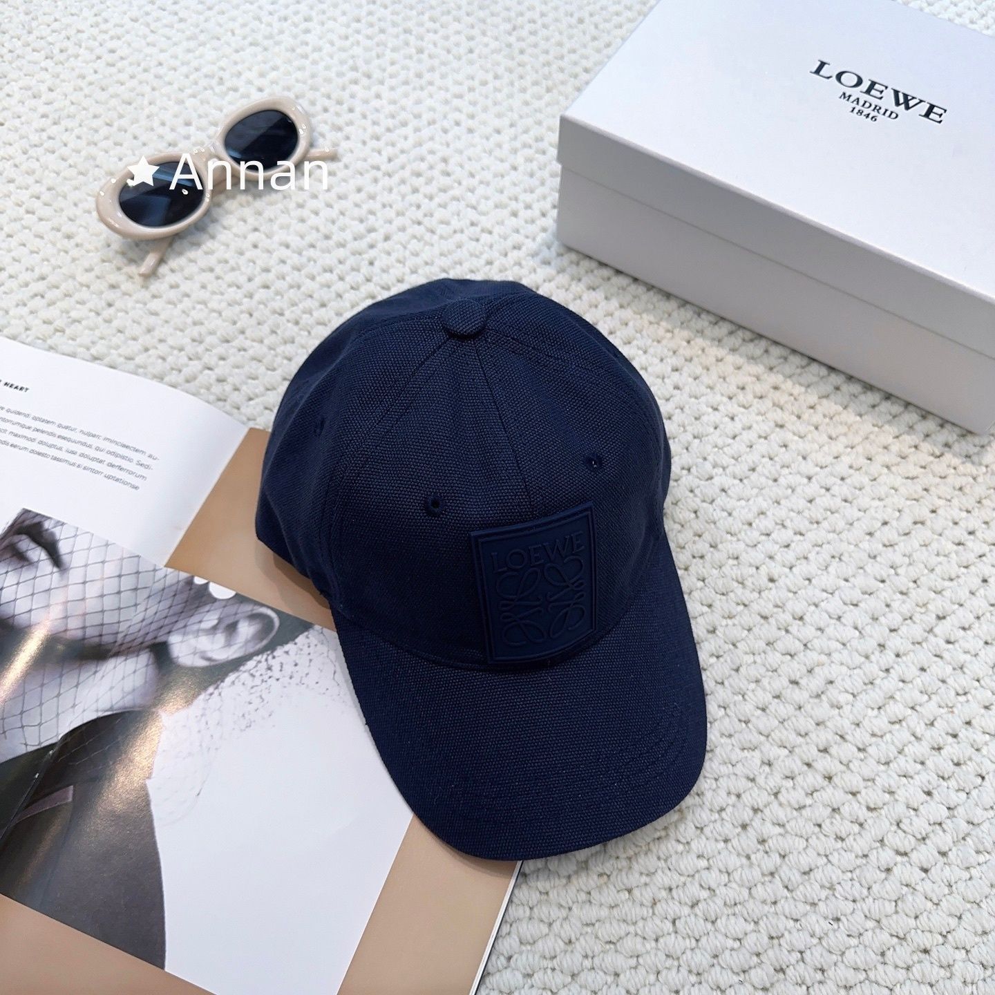 【極美品 現行型】新品 LOEWE ロエベ キャップ 帽子 メンズ レディース ユニセックス