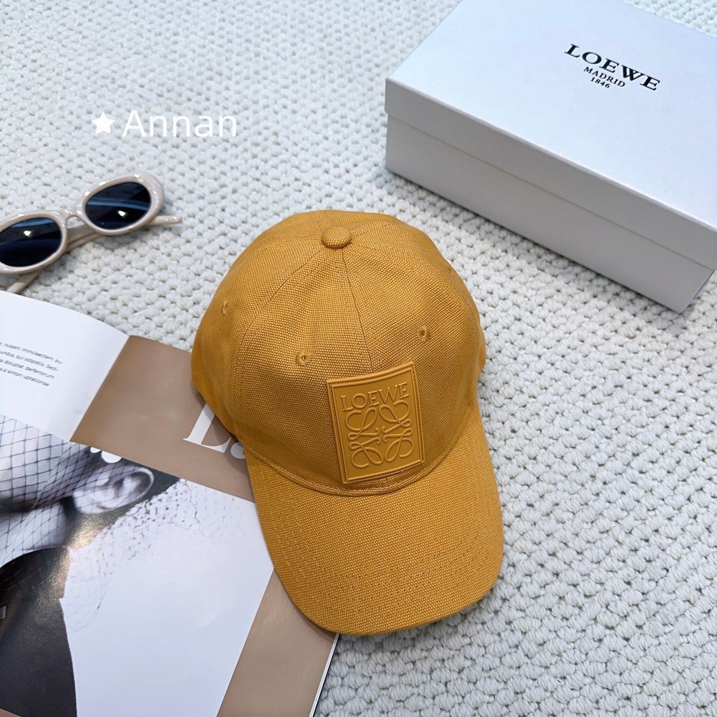 美品新品 LOEWE ロエベ キャップ 帽子 メンズ レディース ユニセックス