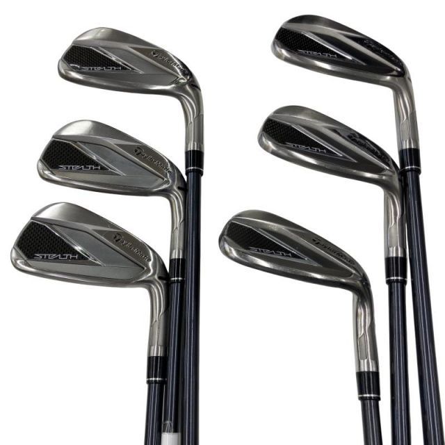 【中古】 テーラーメイド STEALTH 7S アイアンセット IR TENSEI RED TM60(STEALTH IR) (フレックスS) メンズ 男性用 右利き 右用 Cランク ゴルフクラブ