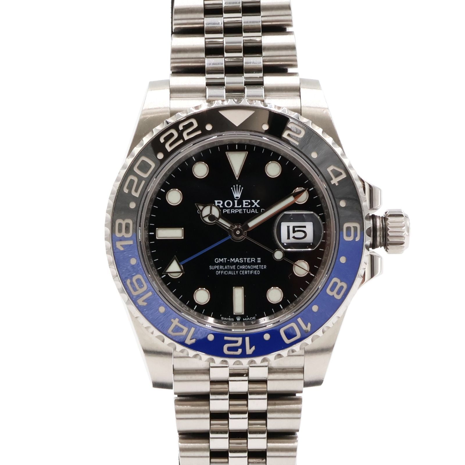 ROLEX ロレックス GMTマスター2 126710BLNR ランダム番 腕時計 