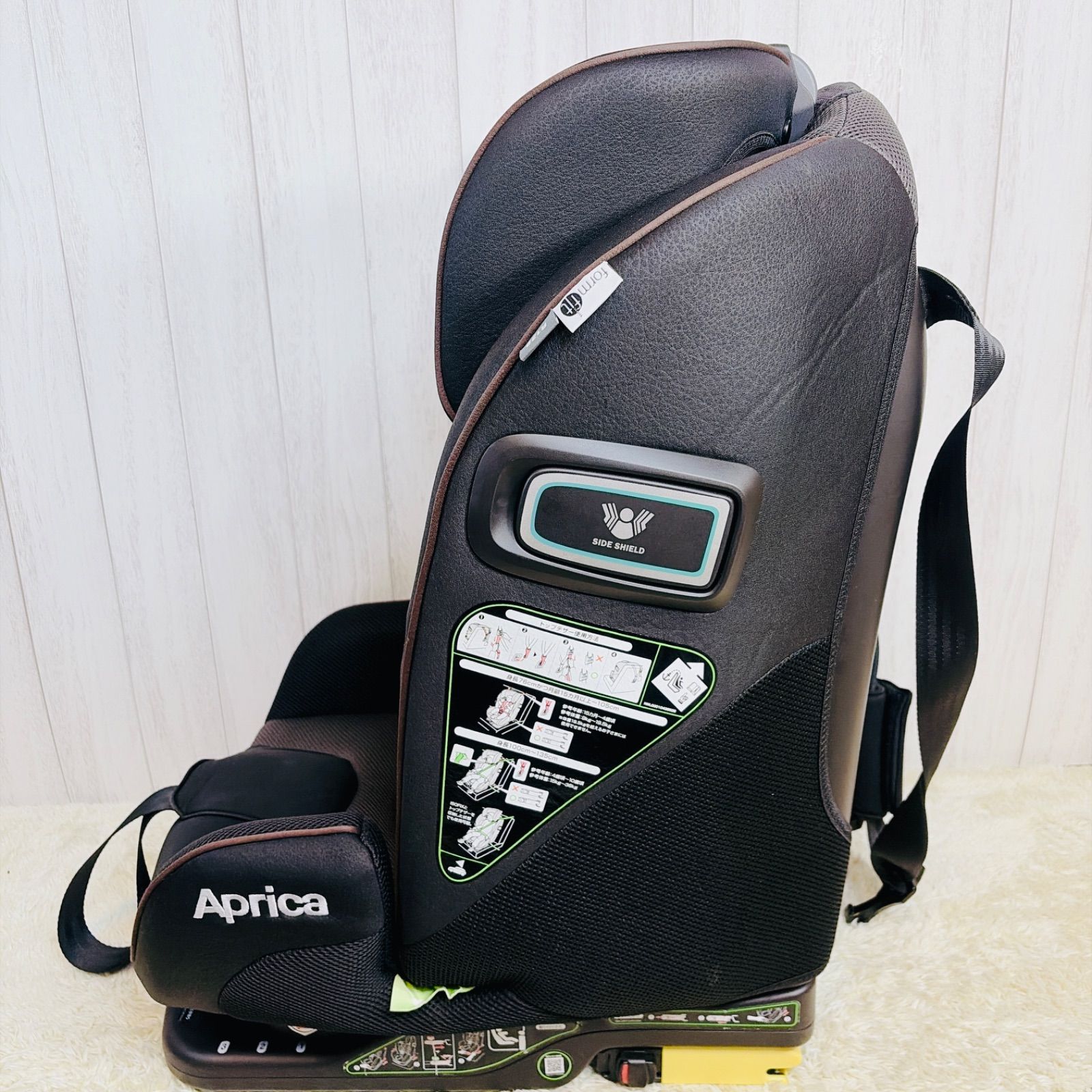 極美品】Aprica アップリカ フォームフィットセーフティープラス AB 