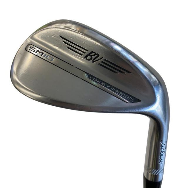 【中古】 タイトリスト VOKEY SPIN MILLED SM10 ツアークロム 56°/10°S ウェッジ WG Dynamic Gold (フレックスS) メンズ 男性用 右利き 右用 Cランク ゴルフクラブ