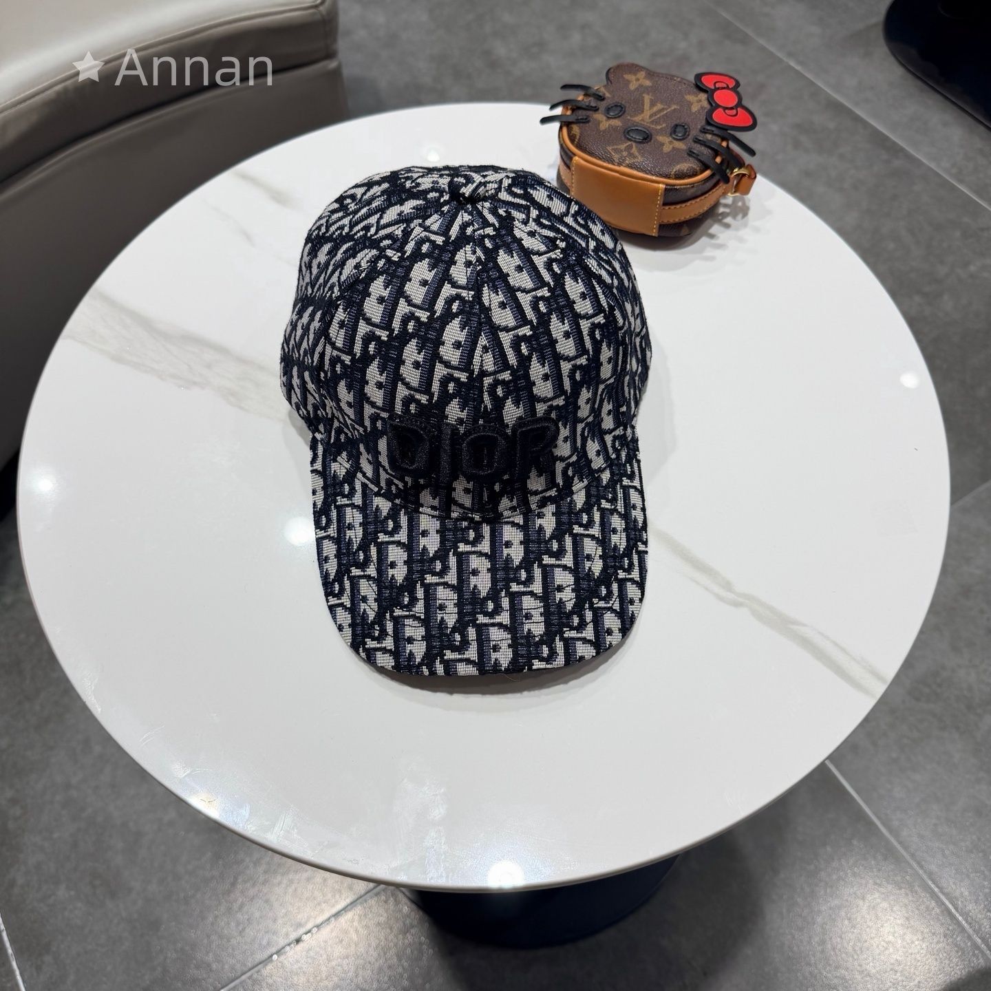 ディオール DIOR CHRISTIAN ロゴ 新品未使用正規品 帽子 キャップ 帽子