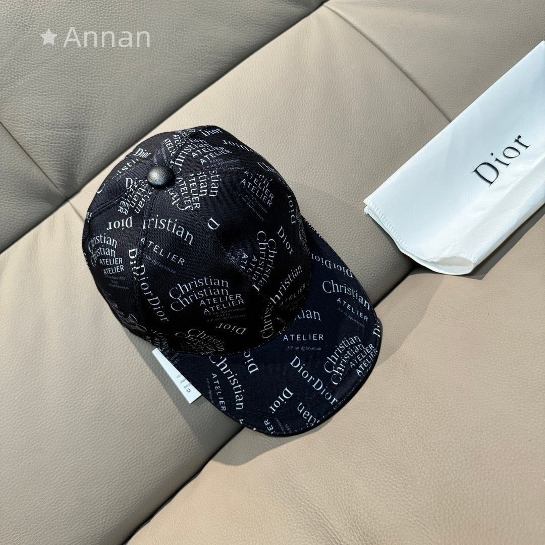 状態良 新品 CHRISTIAN DIOR クリスチャン ディオール キャップ 帽子 メンズ レディース ユニセックス