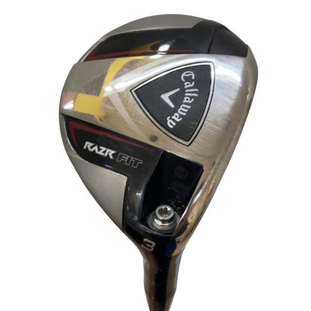 【中古】 キャロウェイ RAZR FIT 3W フェアウェイウッド FW RAZR FIT SERIES 55w (フレックスSR) メンズ 男性用 右利き 右用 Cランク ゴルフクラブ