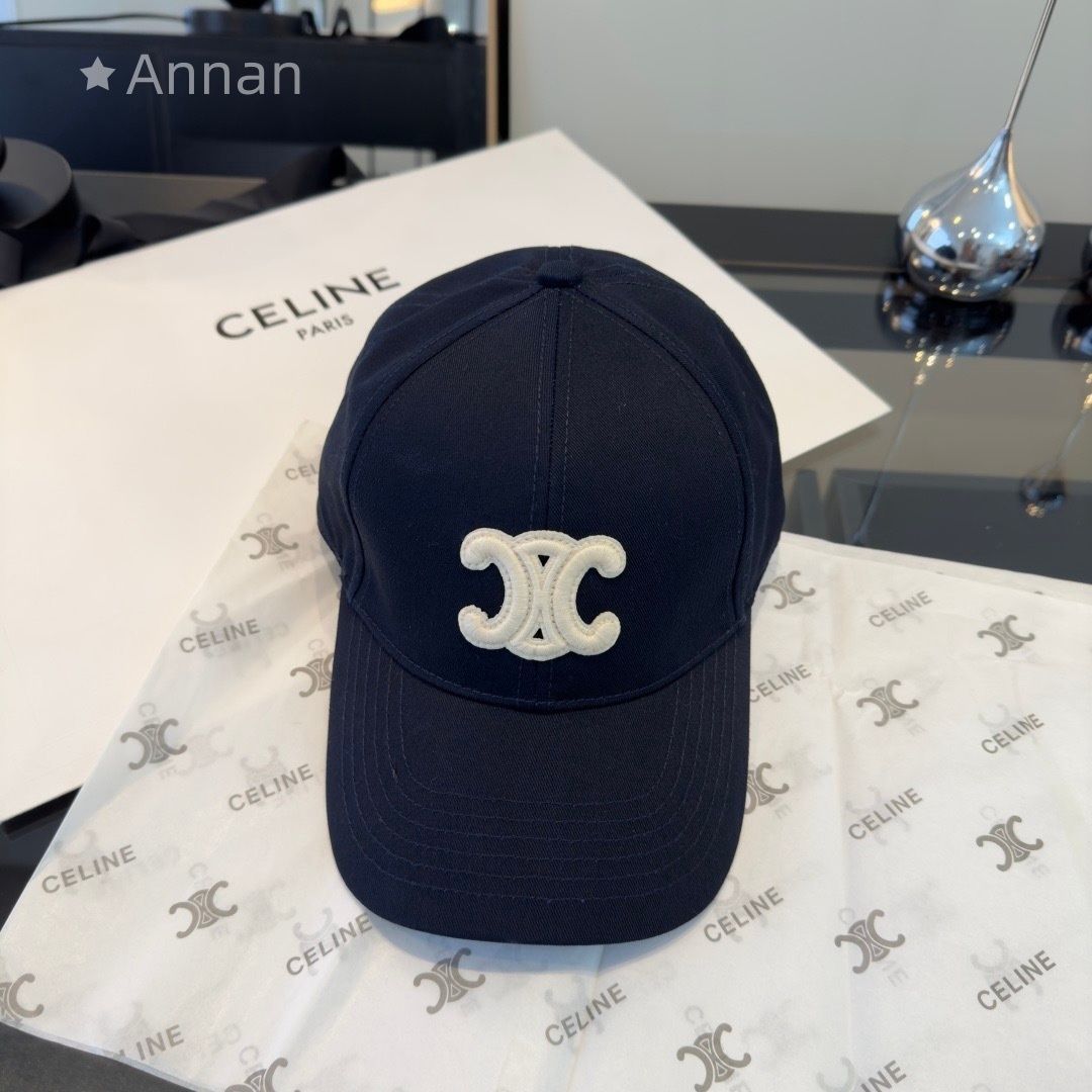 美品★極美品 新品 CELINE セリーヌ キャップ 帽子 メンズ レディース ユニセックス