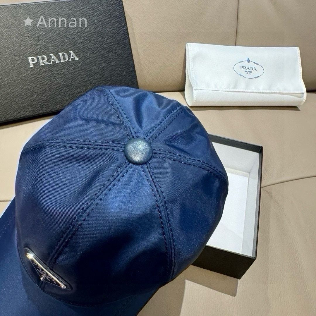【未使用品】最終値下げ新品！新品 PRADA プラダ キャップ 帽子 メンズ レディース ユニセックス