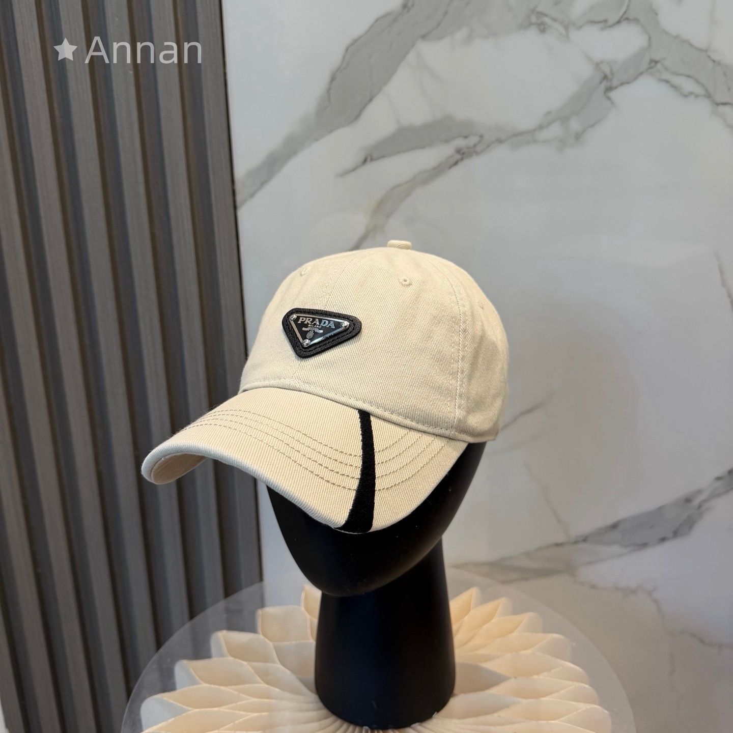 美品新品 PRADA プラダ キャップ 帽子 メンズ レディース ユニセックス