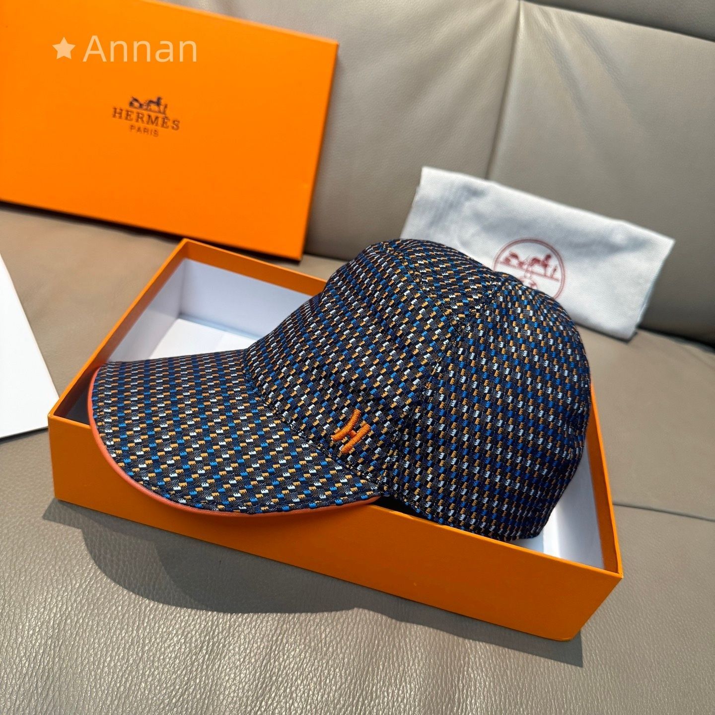 綺麗 ★★ 新品 HERMES エルメス キャップ 帽子 メンズ レディース ユニセックス｜詳細画像