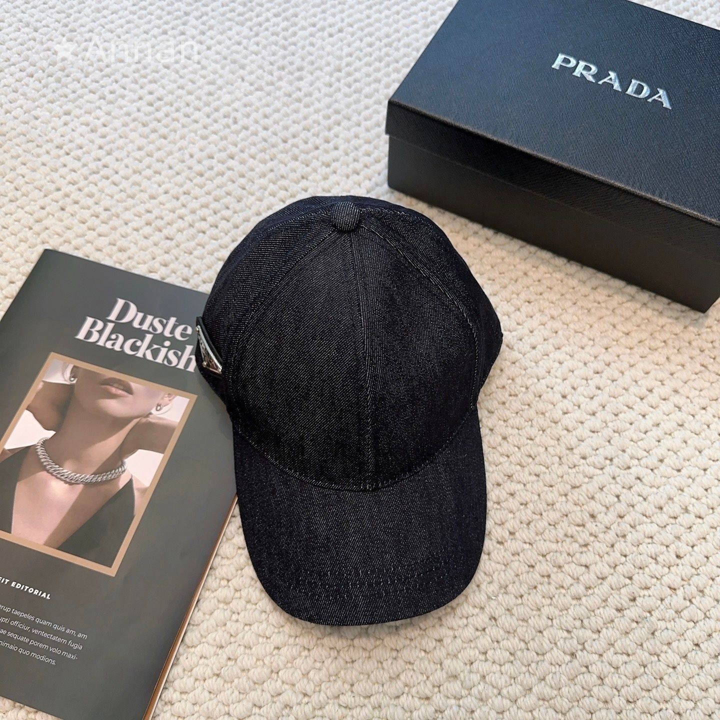 【極美品 現行型】新品 PRADA プラダ キャップ 帽子 メンズ レディース ユニセックス の商品写真