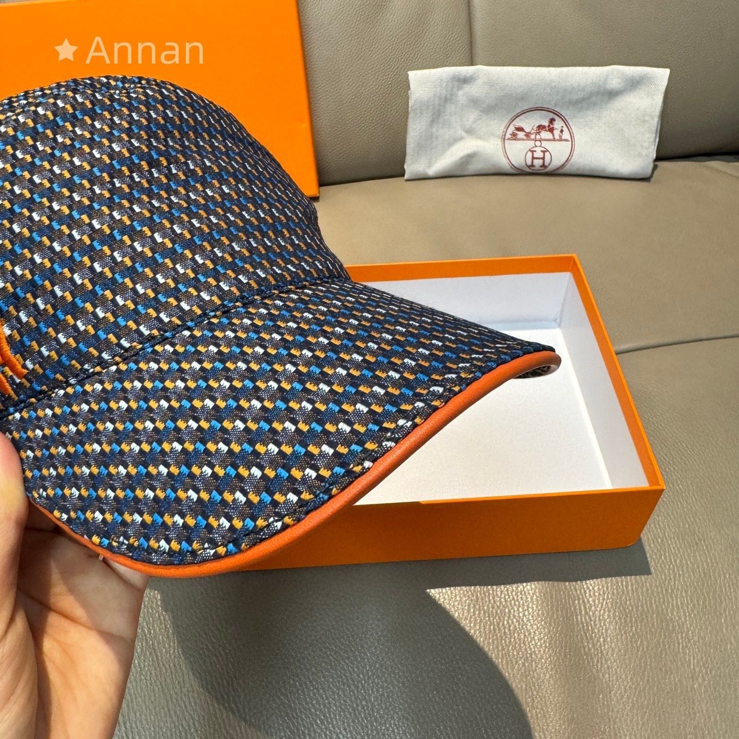 綺麗 ★★ 新品 HERMES エルメス キャップ 帽子 メンズ レディース ユニセックス｜詳細画像